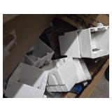 Lot of (3 Boxes) Nail-On Gang Boxes (various sizes and quantities)