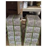 Lot of (20) Leviton Single Pole Grand Switch 5631-2W