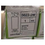 Lot of (8) Leviton Switch 5623-2W