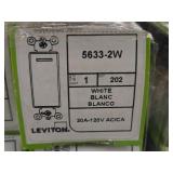 Lot of (20) Leviton Switch 5633-2W