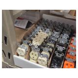 Lot of  Outlet Receptacles in Various Colors (assorted)