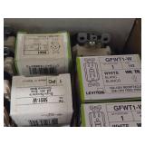 Lot of  Outlet Receptacles in Various Colors (assorted)