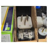 Lot of (4 Bins) Heavy Duty Receptacles and Plugs (assorted)