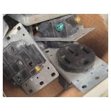 Lot of (2 Bins) 30 Amp Heavy Duty Receptacles, Plugs and Connectors