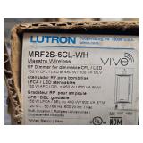 Lot of (24) Lutron Maestro Wireless RF Dimmer Switch #MRF25-6CL-WH