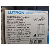 Lot of (16) Lutron Maestro Wireless Electric RF Dimmer Switch #MRF2-8S-DV-WH
