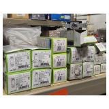 Lot of (17) Leviton - Receptacles (x7), Lock Switches (x10)