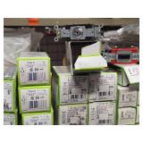 Lot of (17) Leviton - Receptacles (x7), Lock Switches (x10)
