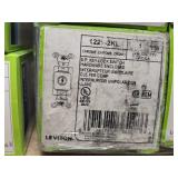 Lot of (17) Leviton - Receptacles (x7), Lock Switches (x10)