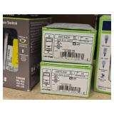 Lot of (13) Dimmers and Switches - Leviton, Eaton, Arrow/Hart, Cooper