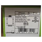 Lot of (20) Leviton Occupancy Sensor Power Pack Auto On (grey) #001-OPP20-D1