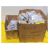 Lot of  Heavy Duty Plugs and Connectors (assorted)