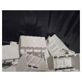 Lot of (2 Bins) Nail-On Gang Boxes (various sizes and quantities)