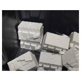 Lot of (2 Bins) Nail-On Gang Boxes (various sizes and quantities)