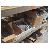 Lot of (1 Shelf) Outlet Boxes and Covers (assorted)