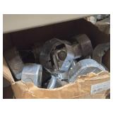 Lot of (1 Shelf) Outlet Boxes and Covers (assorted)