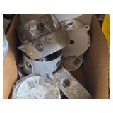 Lot of (1 Shelf) Outlet Boxes and Covers (assorted)