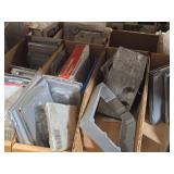 Lot of (1 Shelf) Outlet Boxes and Covers (assorted)
