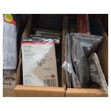 Lot of (1 Shelf) Outlet Boxes and Covers (assorted)
