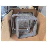 Lot of (1/2 Shelf) Outlet and Switch Boxes (assorted)