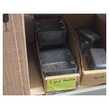 Lot of (1 Shelf) Handy Boxes, 2-gang Masonry Box