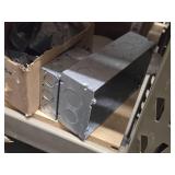 Lot of (1 Shelf) Handy Boxes, 2-gang Masonry Box