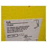 Lot of (1/2 Shelf) Cable Supports, Mount Box Supports, Outlet Box Mounting Brackets