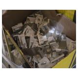 Lot of (1/2 Shelf) Cable Supports, Mount Box Supports, Outlet Box Mounting Brackets
