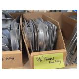 Lot of (1 Shelf) Mud Rings (assorted)