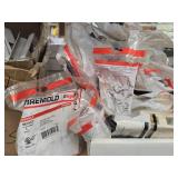 Lot of (1/2 Shelf) Junction Boxes / Device Boxes / Outlet Box Adjusting Rings (assorted)