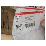 Lot of (1/2 Shelf) Junction Boxes / Device Boxes / Outlet Box Adjusting Rings (assorted)