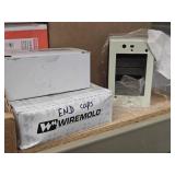 Lot of (1/2 Shelf) Junction Boxes / Device Boxes / Outlet Box Adjusting Rings (assorted)