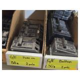 Lot of (1 Shelf) Circuit Breakers (assorted)