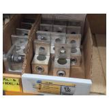 Lot of  Aluminum Hardware, Lugs, Connectors (assorted)