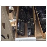 Lot of (1 Shelf) Circuit Breakers (assorted)