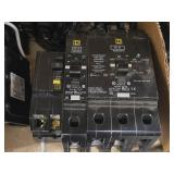 Lot of (1 Shelf) Circuit Breakers (assorted)