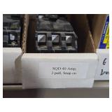 Lot of (1 Shelf) Circuit Breakers (assorted)