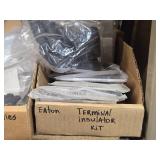 Lot of  Breaker Blanks, Ties, Terminal Insulator Kit,