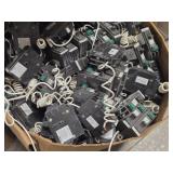 Lot of (1 Shelf) 20 Amp Circuit Breakers (assorted)