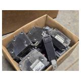 Lot of (1 Shelf) 20 Amp Circuit Breakers (assorted)