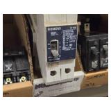 Lot of (1 Shelf) 125/90/40/30 Amp Circuit Breakers (assorted)