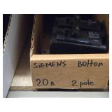 Lot of (1 Shelf) 20/30/15 Amp Circuit Breakers (assorted)