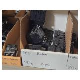 Lot of (1 Shelf) 20 Amp Circuit Breakers (assorted)