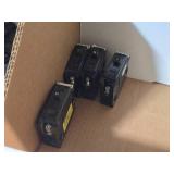 Lot of (1 Shelf) 20 Amp Circuit Breakers (assorted)