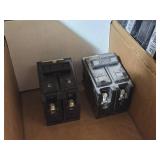 Lot of (1 Shelf) 20 Amp Circuit Breakers (assorted)
