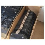 Lot of (1 Shelf) 20 Amp Circuit Breakers (assorted)