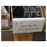 Lot of (1 Shelf) 15/20 Amp Circuit Breakers (assorted)