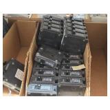 Lot of (1 Shelf) 15/20 Amp Circuit Breakers (assorted)