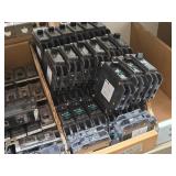 Lot of (1 Shelf) 15/20 Amp Circuit Breakers (assorted)
