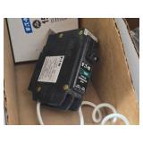 Lot of (1 Shelf) 15/20 Amp Circuit Breakers (assorted)